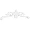 Ekena Millwork Pitch Florence Architectural Grade PVC Gable Pediment, 60"W x 15"H x 1"P (6/12) GPP060X015X100FLO - alternate 1